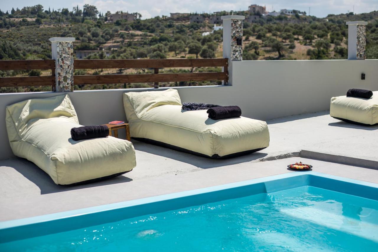 Villa Tranquila Rhodes Psinthos Bagian luar foto