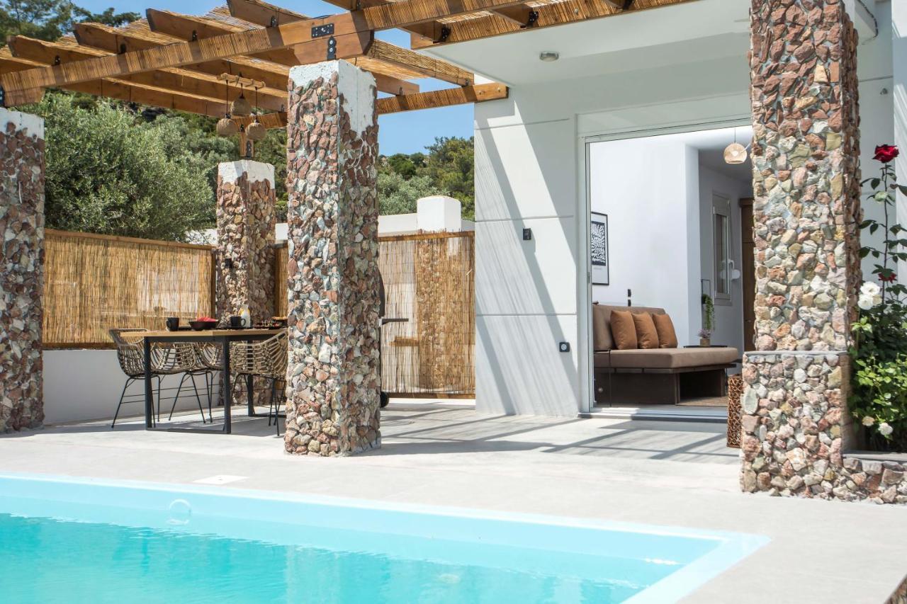 Villa Tranquila Rhodes Psinthos Bagian luar foto