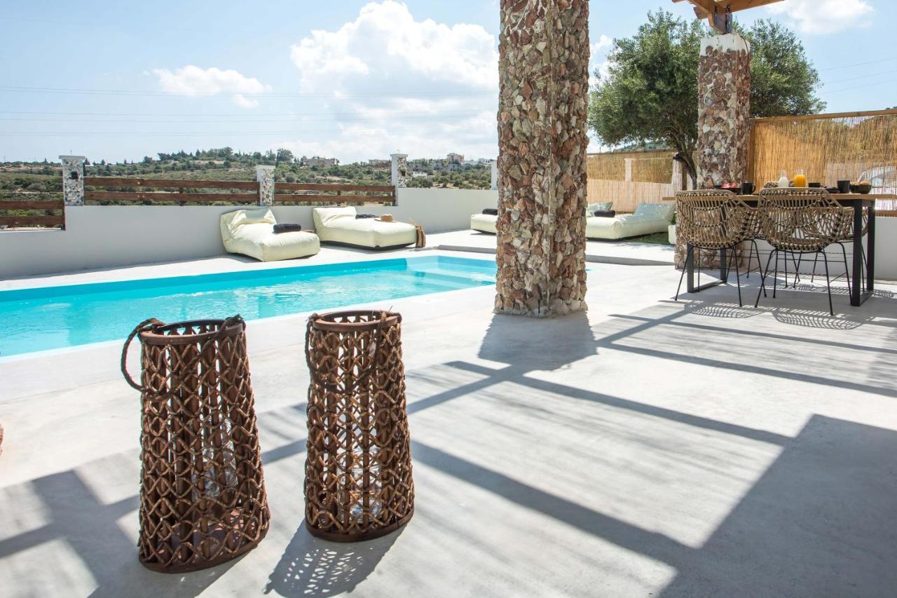 Villa Tranquila Rhodes Psinthos Bagian luar foto