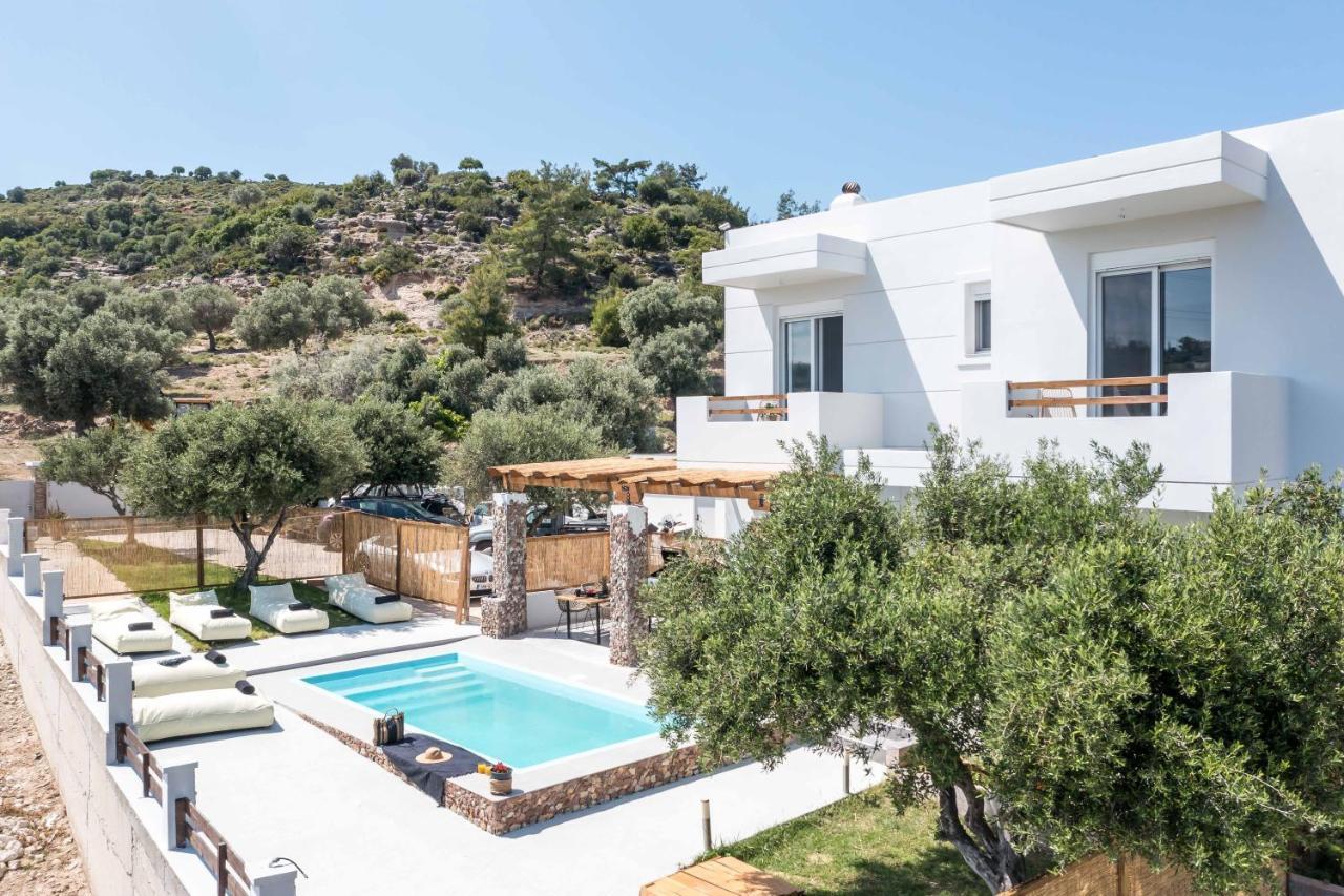 Villa Tranquila Rhodes Psinthos Bagian luar foto
