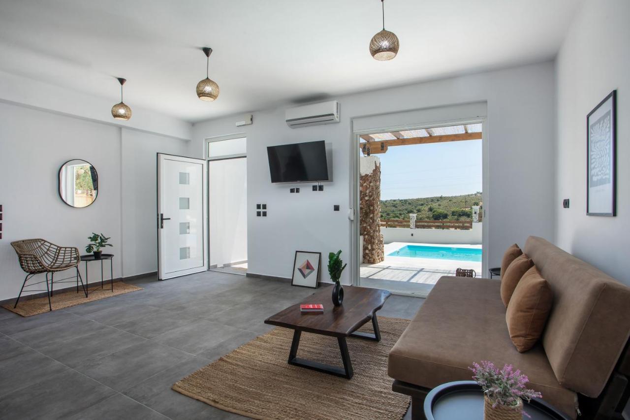 Villa Tranquila Rhodes Psinthos Bagian luar foto