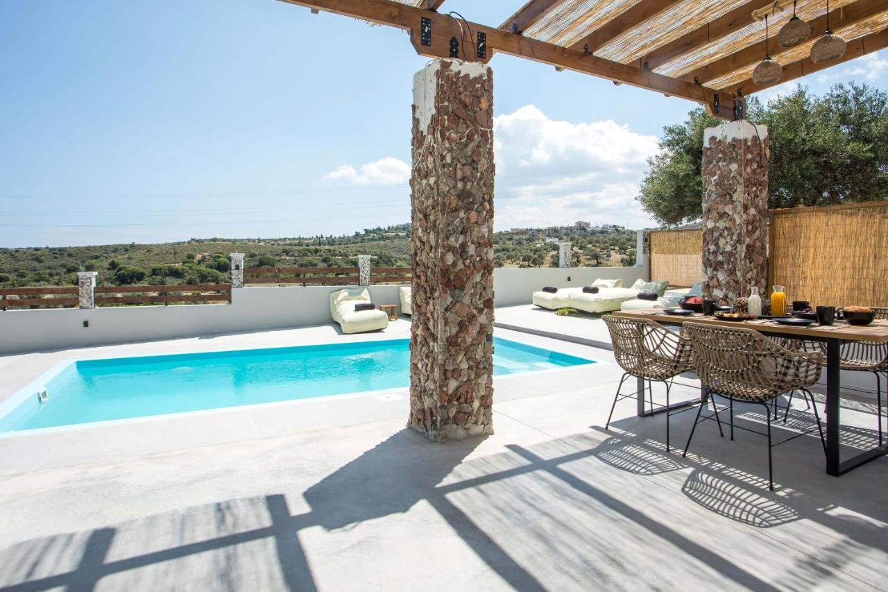 Villa Tranquila Rhodes Psinthos Bagian luar foto