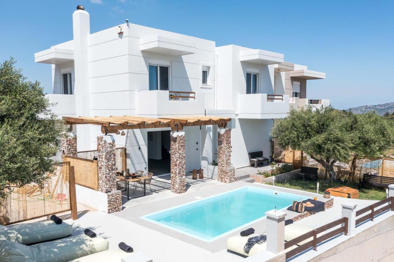 Villa Tranquila Rhodes Psinthos Bagian luar foto
